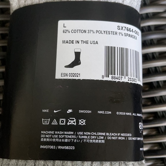 Nike Socks Everyday Cushioned Crew 3 pairs socks set NWT - Picture 14 of 16